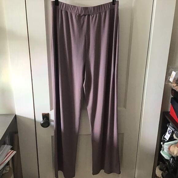 Vintage Simonton Says Lilac Purple Pull On Pants Large Tall - Picture 5 of 6
